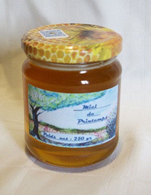 Miel de printemps en 250 gr