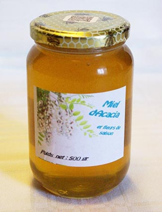 Miel d'Acacia  en 500 gr